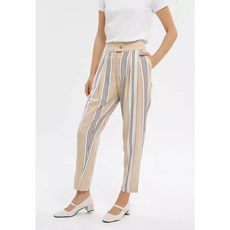 Minimal Maddy Pants Buttercream - Warna Cream