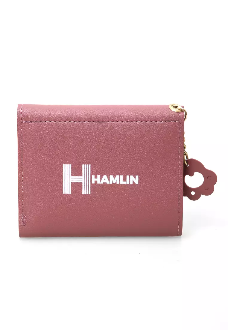Fiore Dompet Anak Wanita Mini Short Wallet Cat Motive Many Slot Material Leather ORIGINAL - Violet