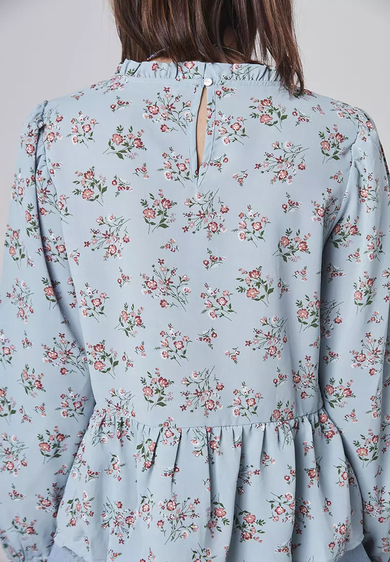 CORA - Blouse Tiers Long Sleeve