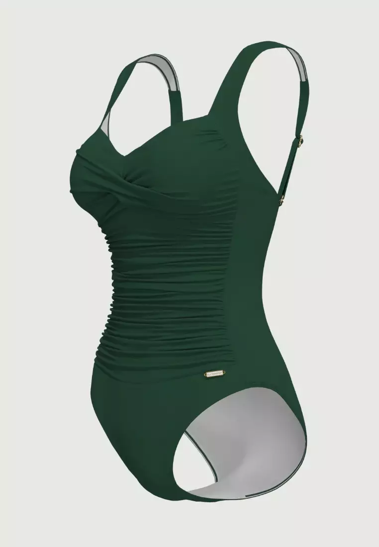 Core Solid Baobab Plus Cup Twist Front Onepiece