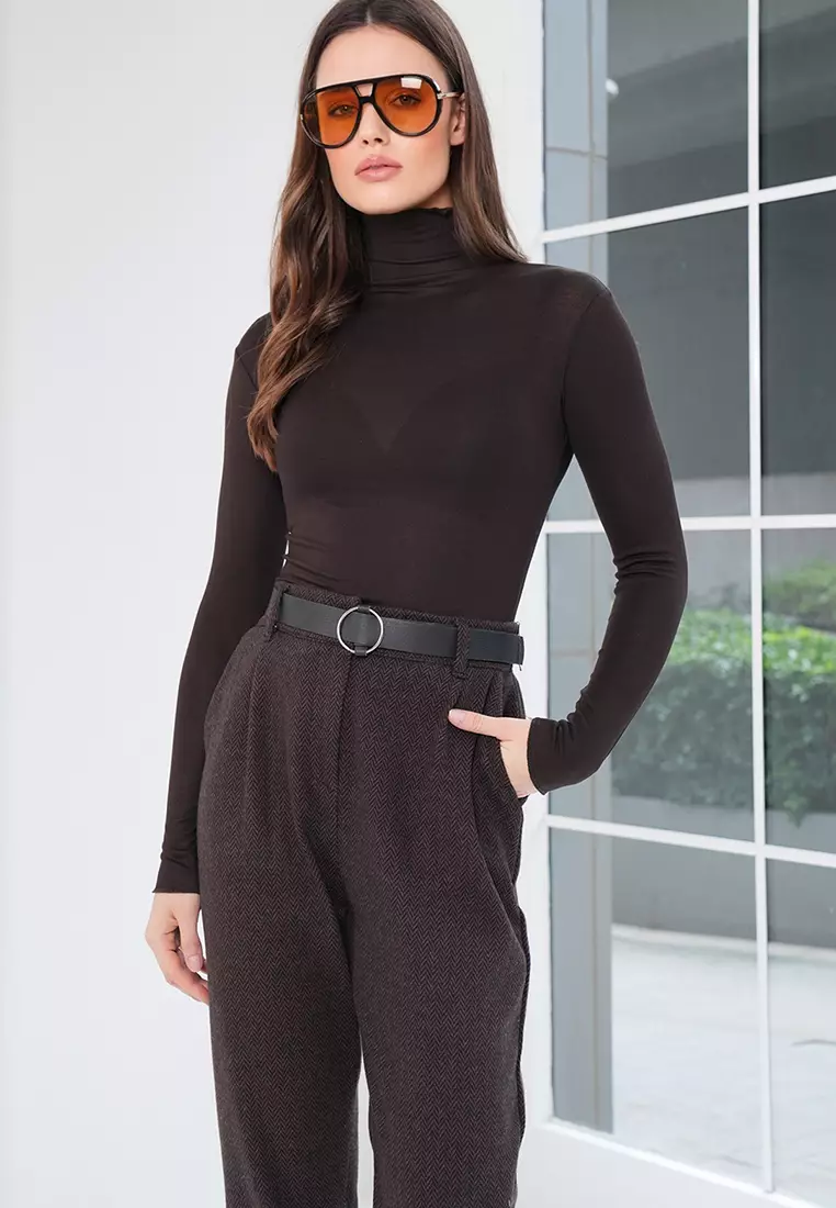Turtleneck Cashmere Top