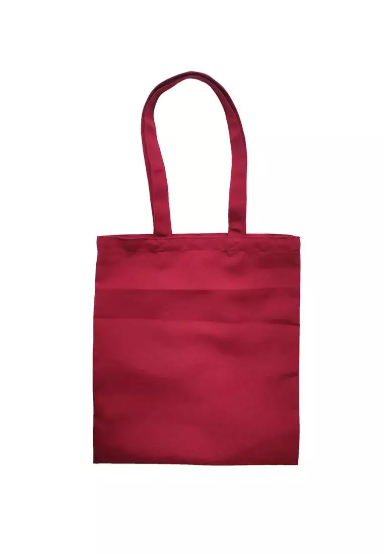 Buy Myriad Print Concepts Plain Woven Basic Tote Bag (Maroon) 2024 ...