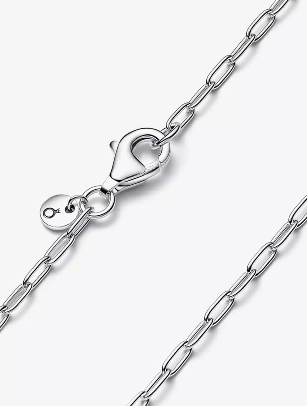 Sterling silver link necklace