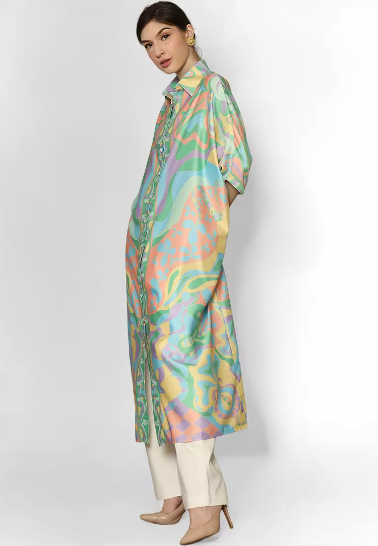 Kanzi Collared Kaftan