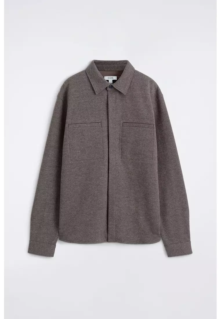 RELAXED JERSEY OVERSHIRT