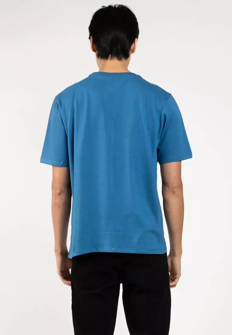 Crew Neck Pocket Tee