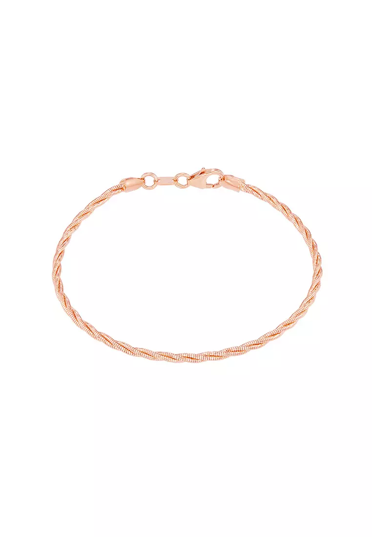 HABIB Oro Italia 916 Rose Gold Bracelet GW53840525(R) (22K Gold)