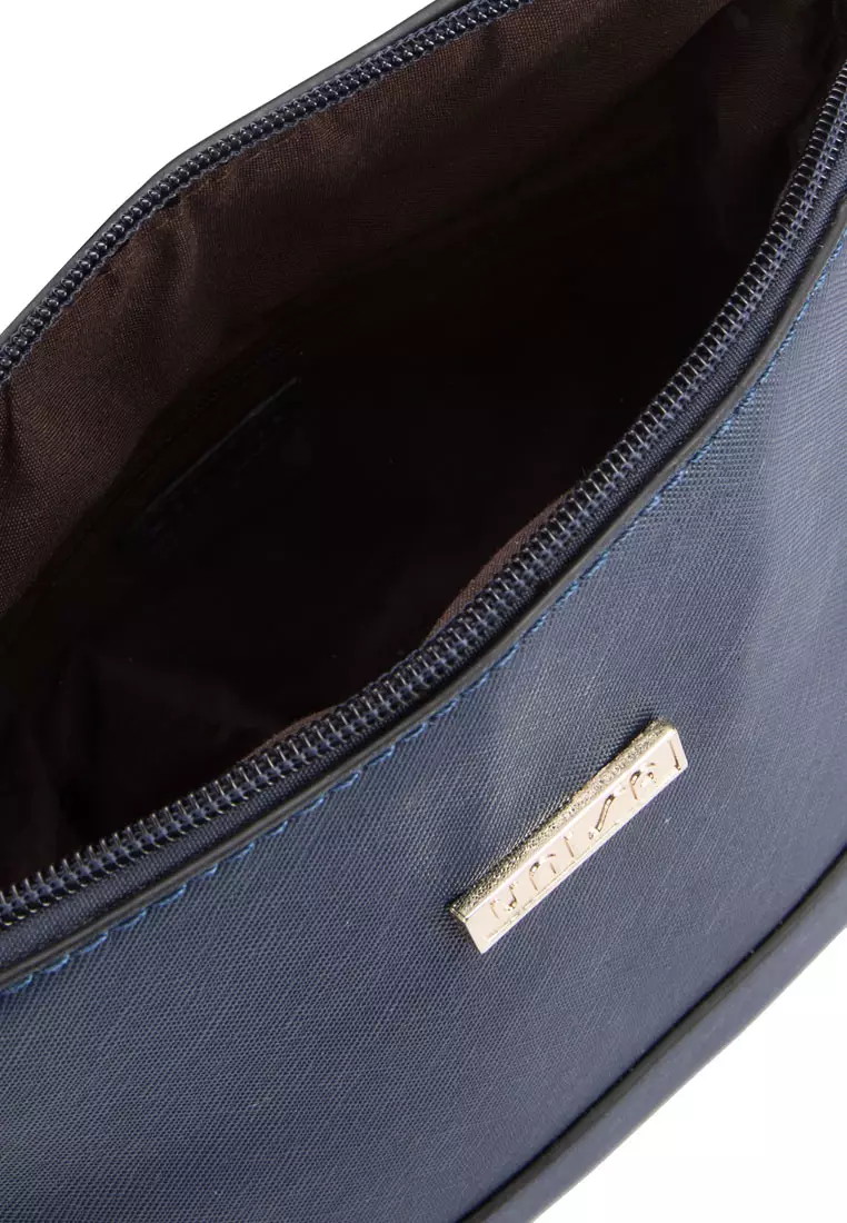 Unisa Saffiano Texture Shell Shape Mini Sling Bag