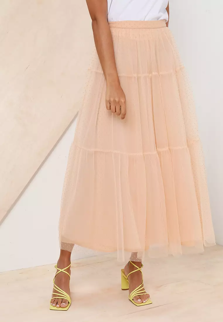 Buy Zalia Tulle Tiered Skirt 2024 Online ZALORA Singapore