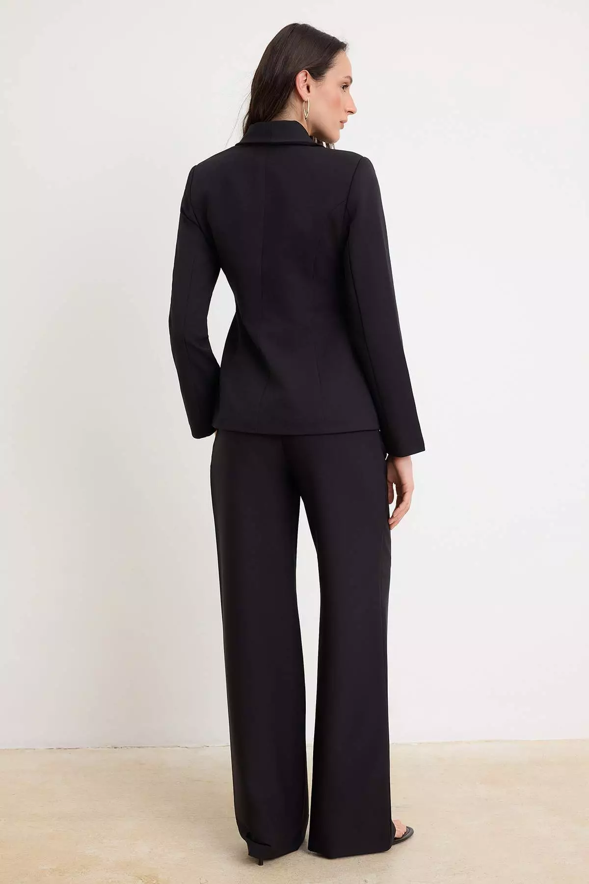 Black Woven Bottom - Top Set Twoaw26Au145