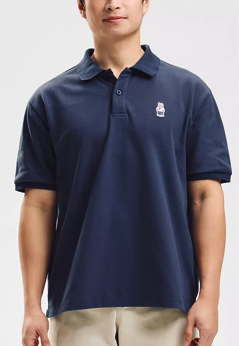 Crew Bear Relaxed Polo