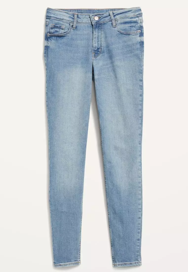 Mid-Rise Rockstar Super-Skinny Jeans for Women