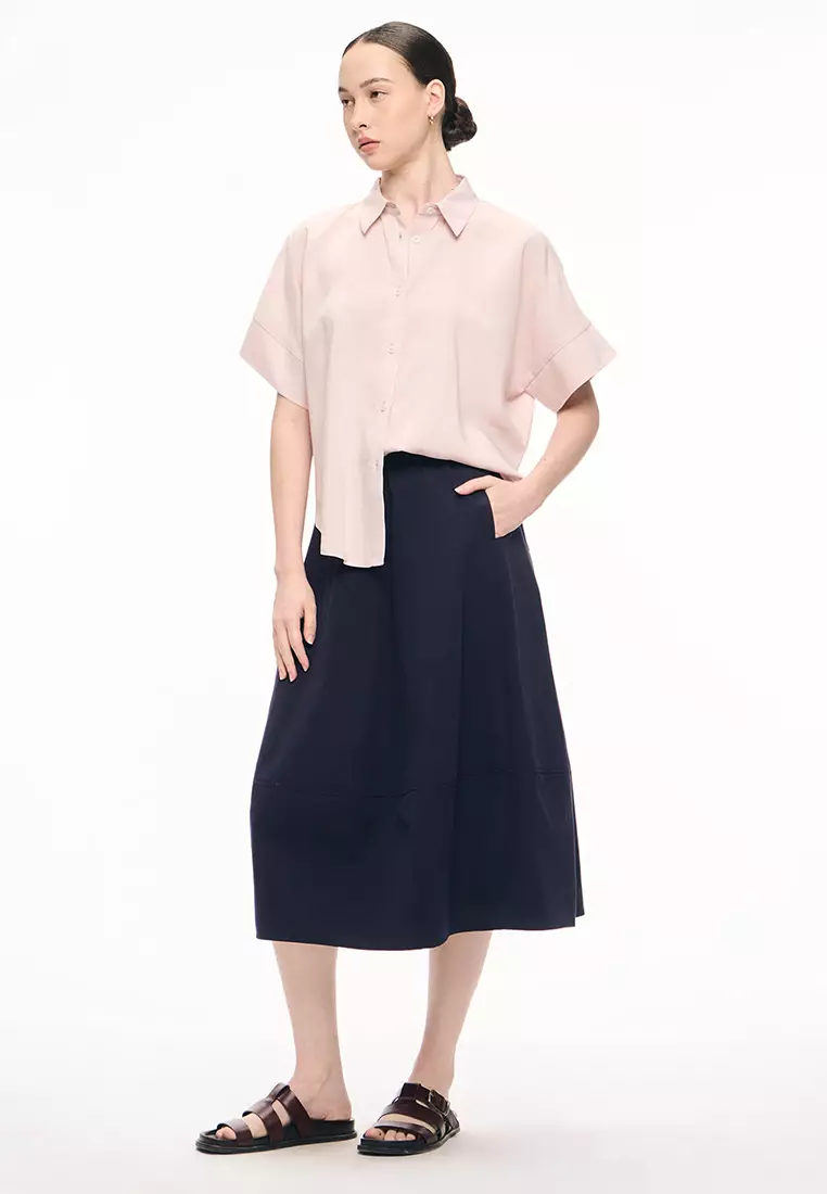 Women's Relaxed Fit Wide Sleeve Amboy Shirt