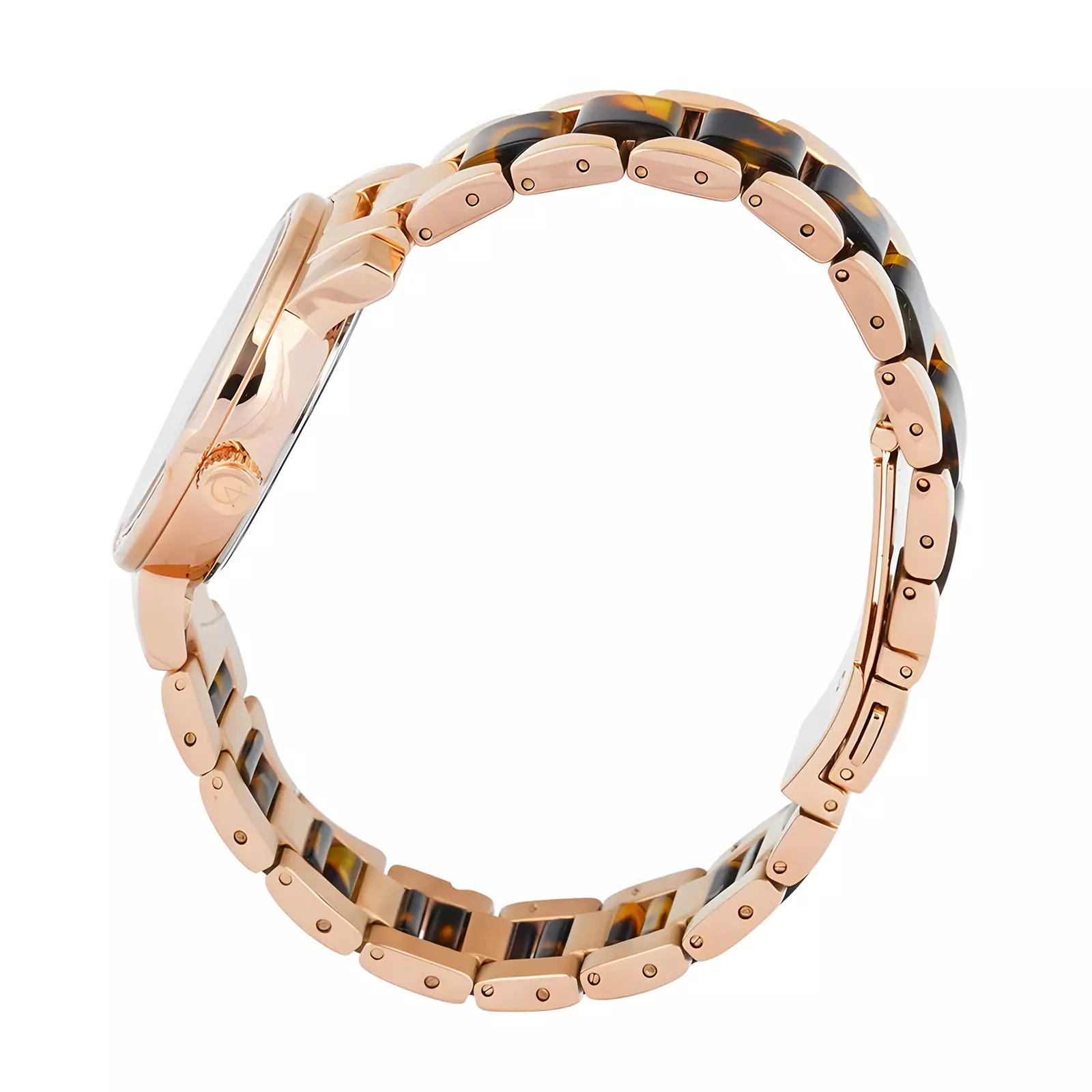 Jam Tangan Analog Wanita - Passion Series - Rose Gold Brown - Stainless Steel - 2B23 LDBRGLNBO