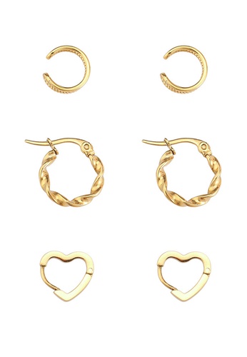 ALDO gold Auri Earrings Set FCA45AC85D0936GS_1