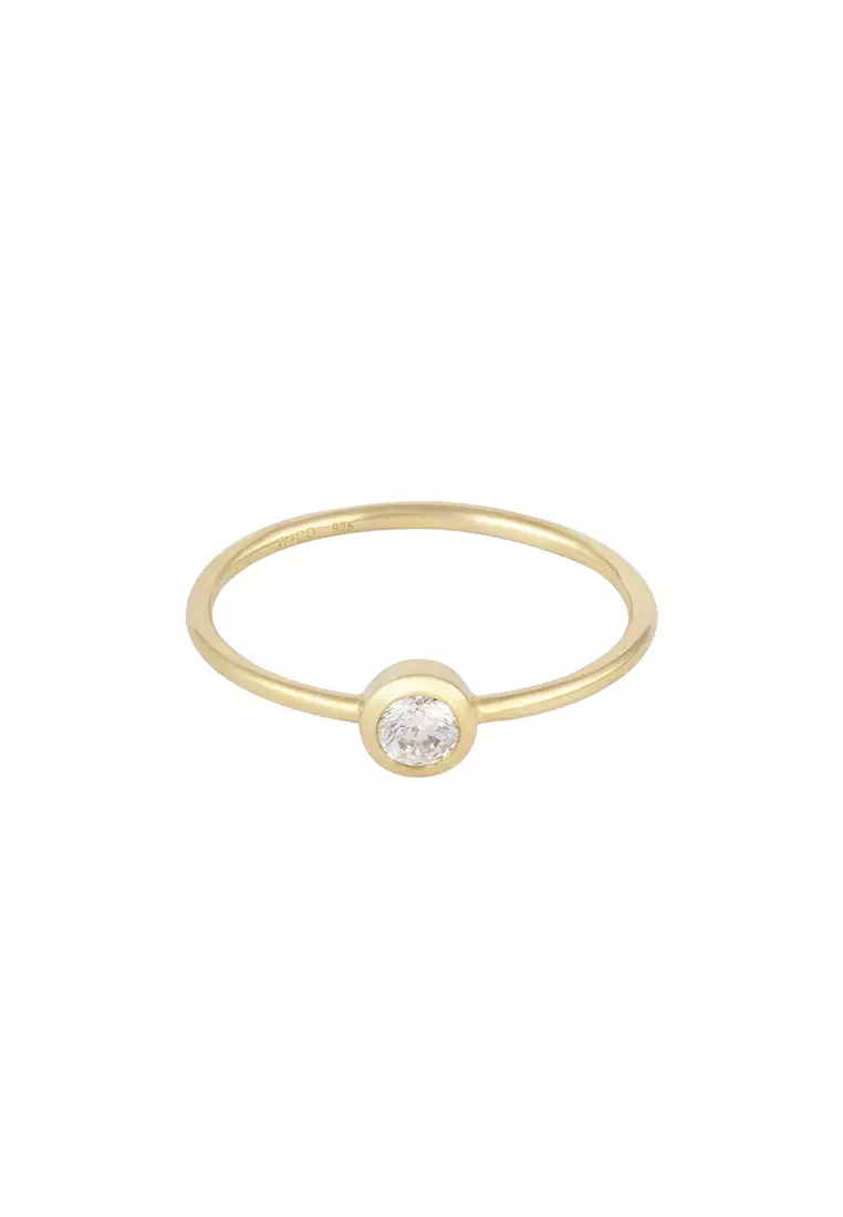 Gold vermeil new arrivals ring