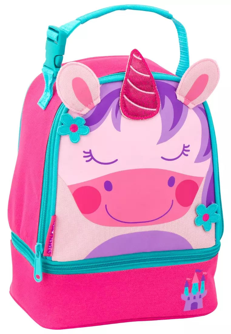 Trolley Bag with Lunch Bag for Kids Unicorn Lunch Pal