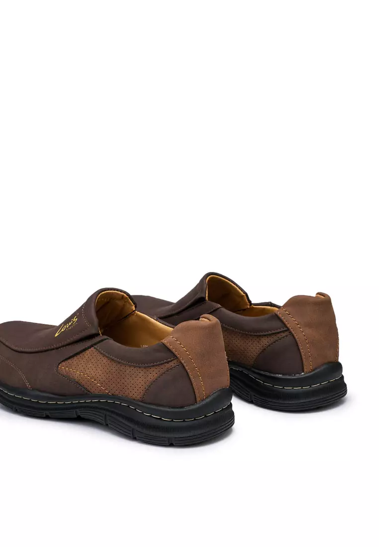 Perforated Casual Loafers