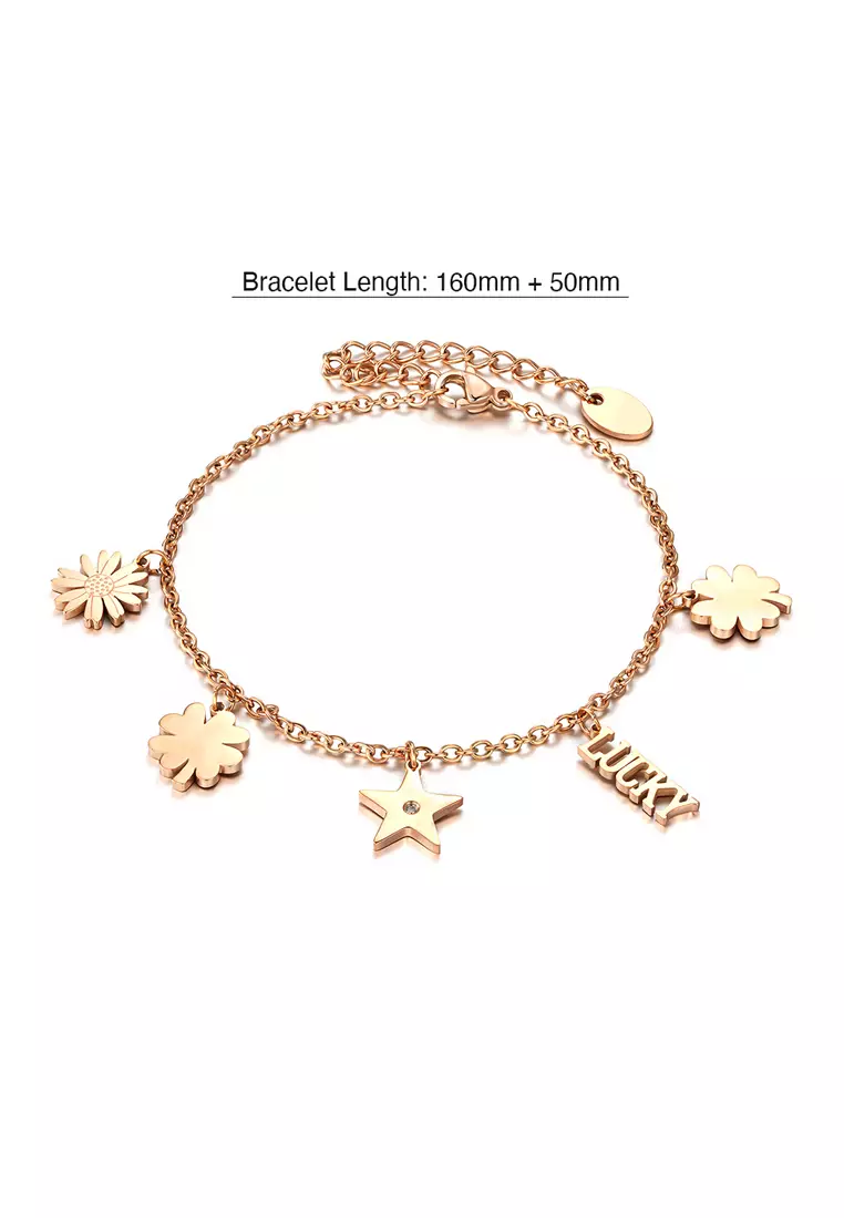 Lucky Star Charm Bracelet