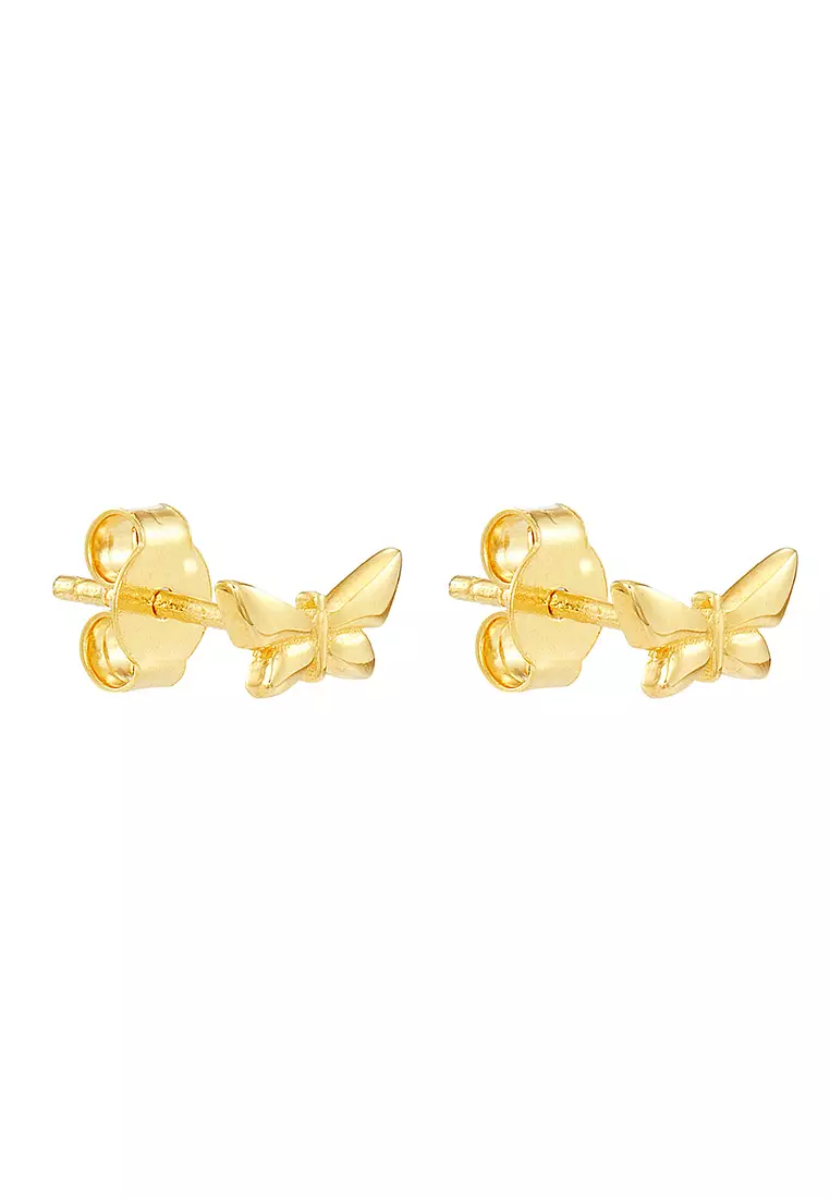 HABIB 375/9K Yellow Gold Earrings MNM348(E)