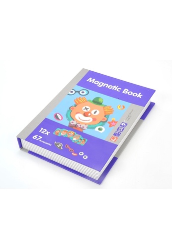 Kidmoro KIDMORO Magnetic Play Book Faces Theme Set 10CA3ES9144FBEGS_1