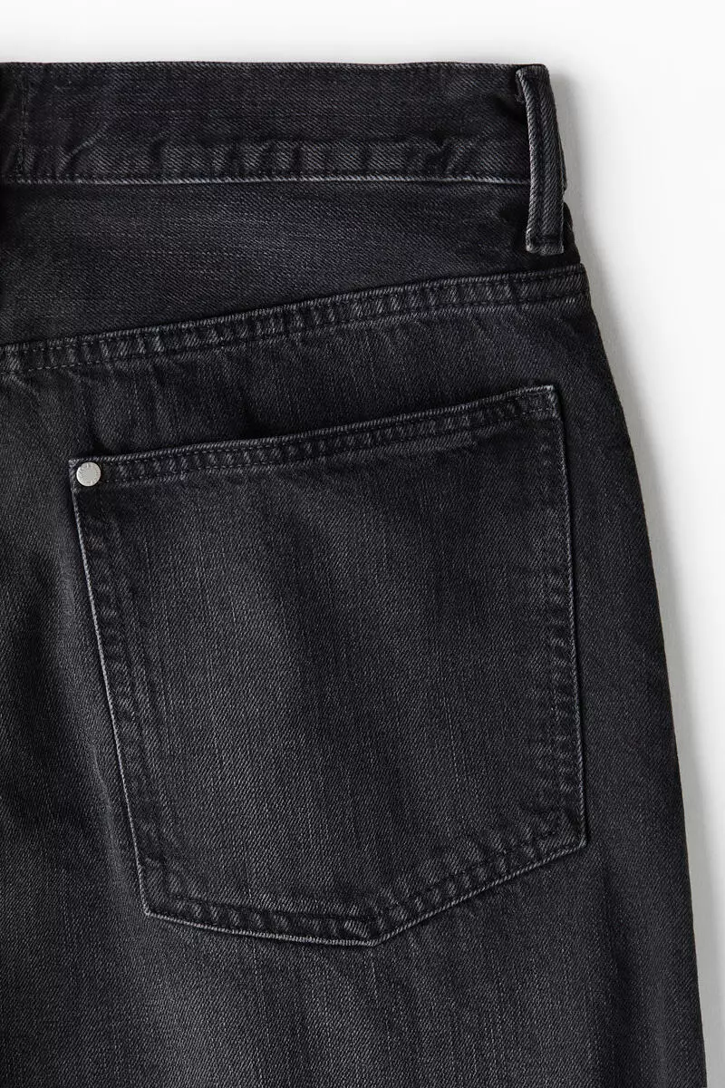 Baggy denim shorts