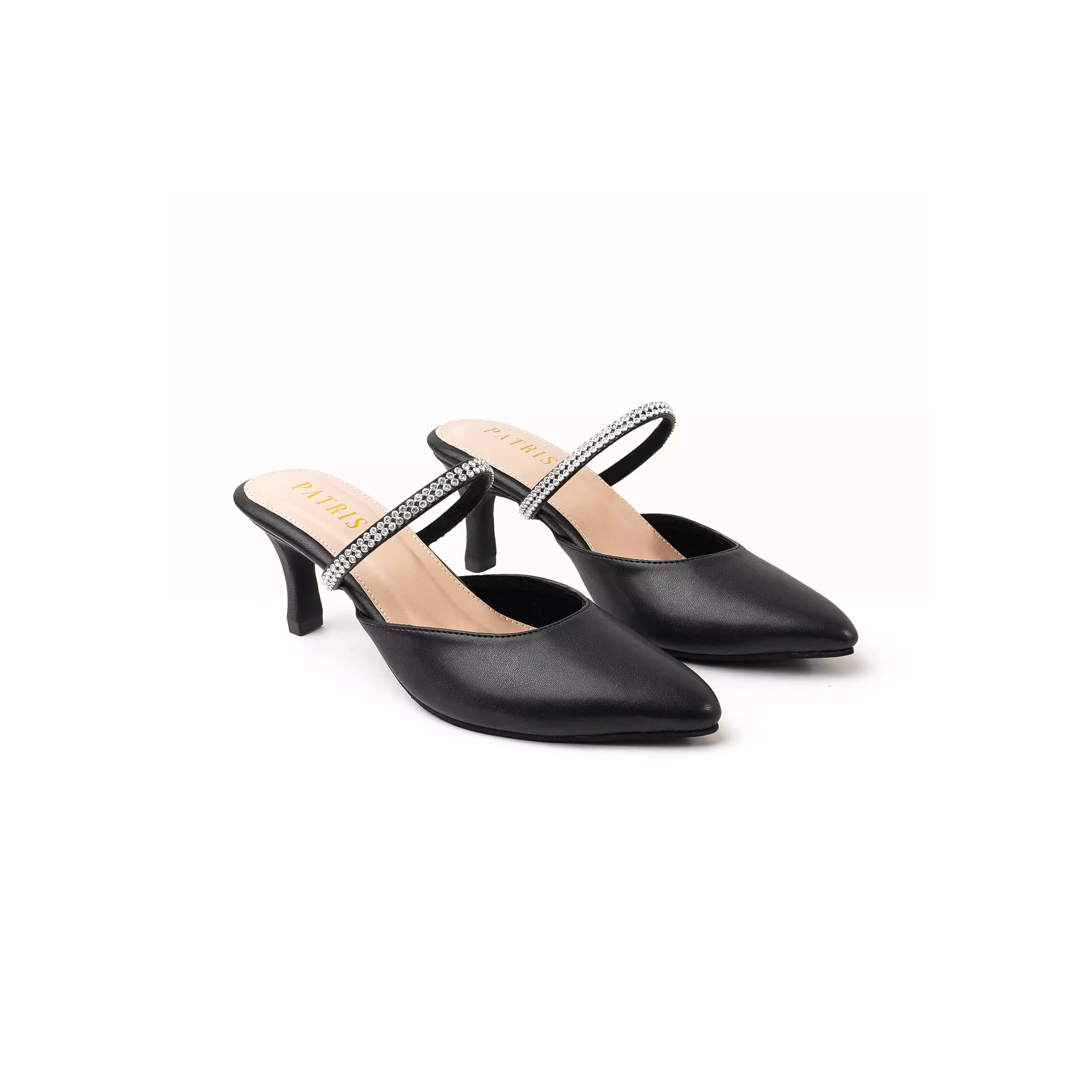 PATRIS Charlene Mules Wanita Heels / Hak 7 Cm