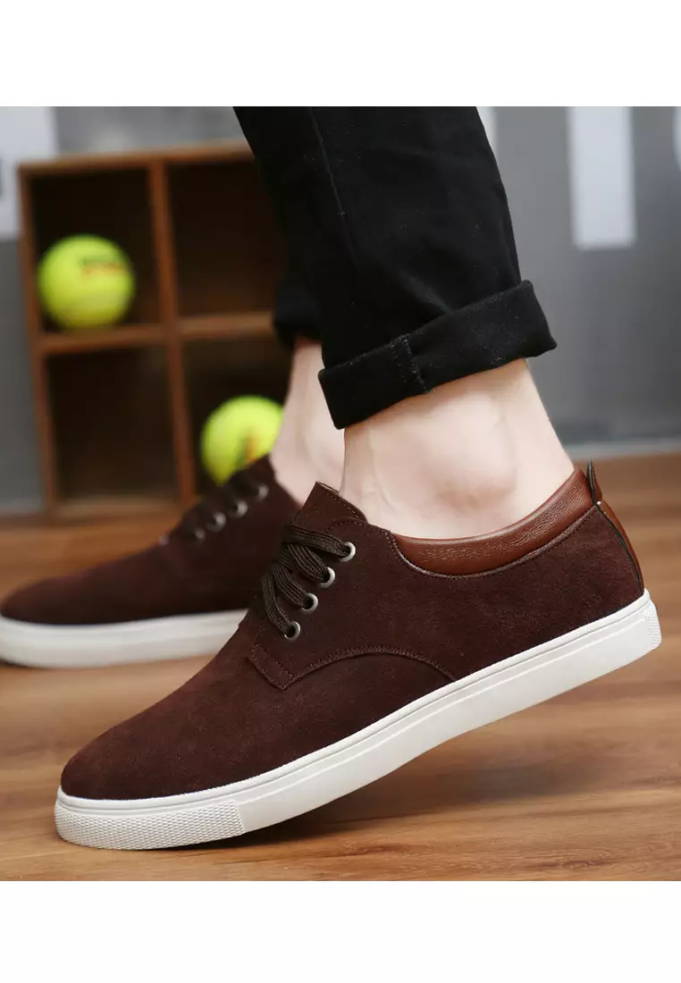 Suede Leather Casual Sneakers SY639