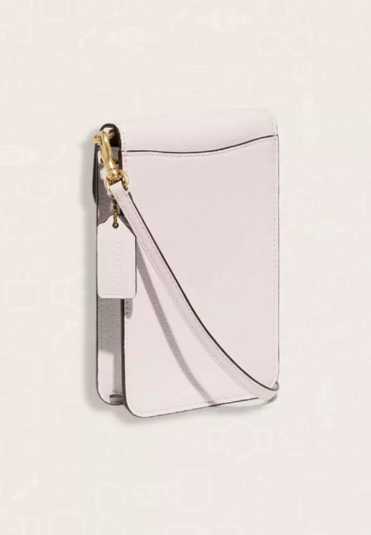 Coach Phone Crossbody Bag Chalk