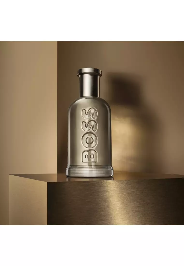 BOSS Bottled Eau de Parfum for Men 100ml - Apple, Cardamom, Vetiver - Woody Spicy EDP Perfume - EDP For Men