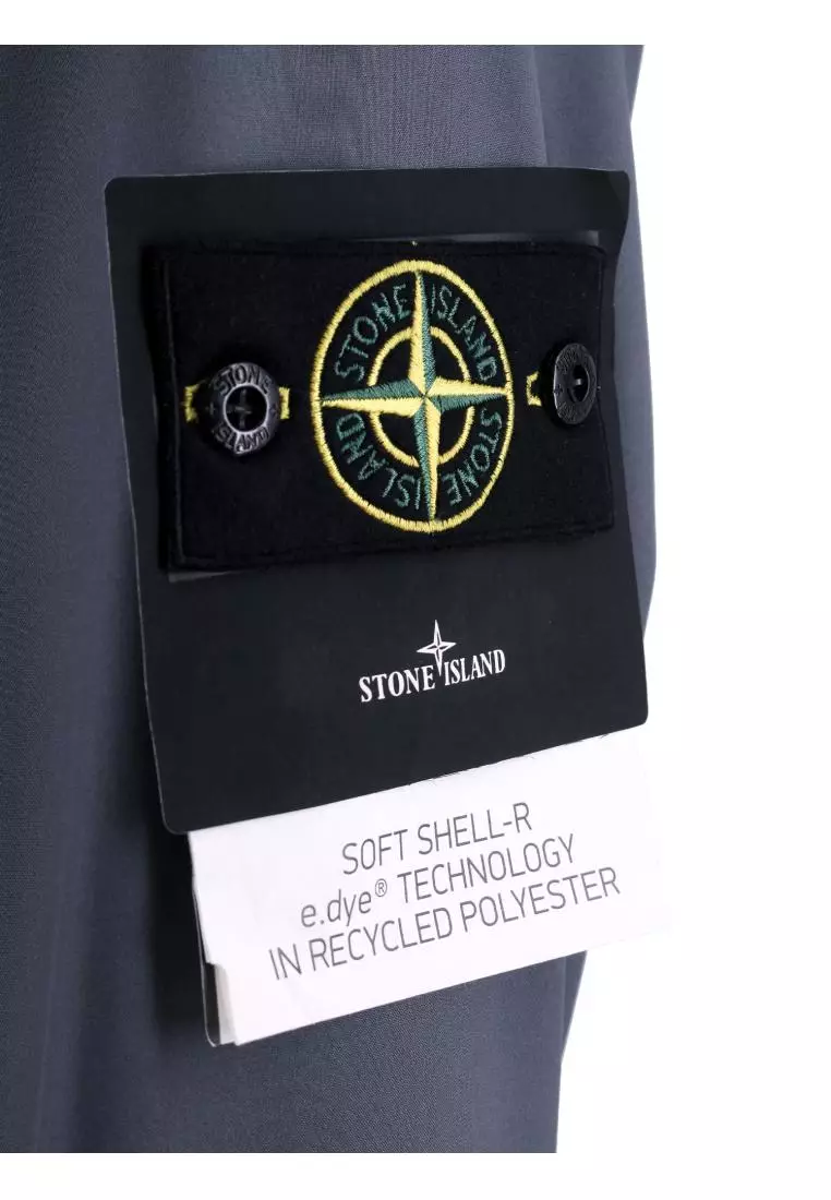 線上選購 Stone Island Recycled material jacket e. dye Waterless Color