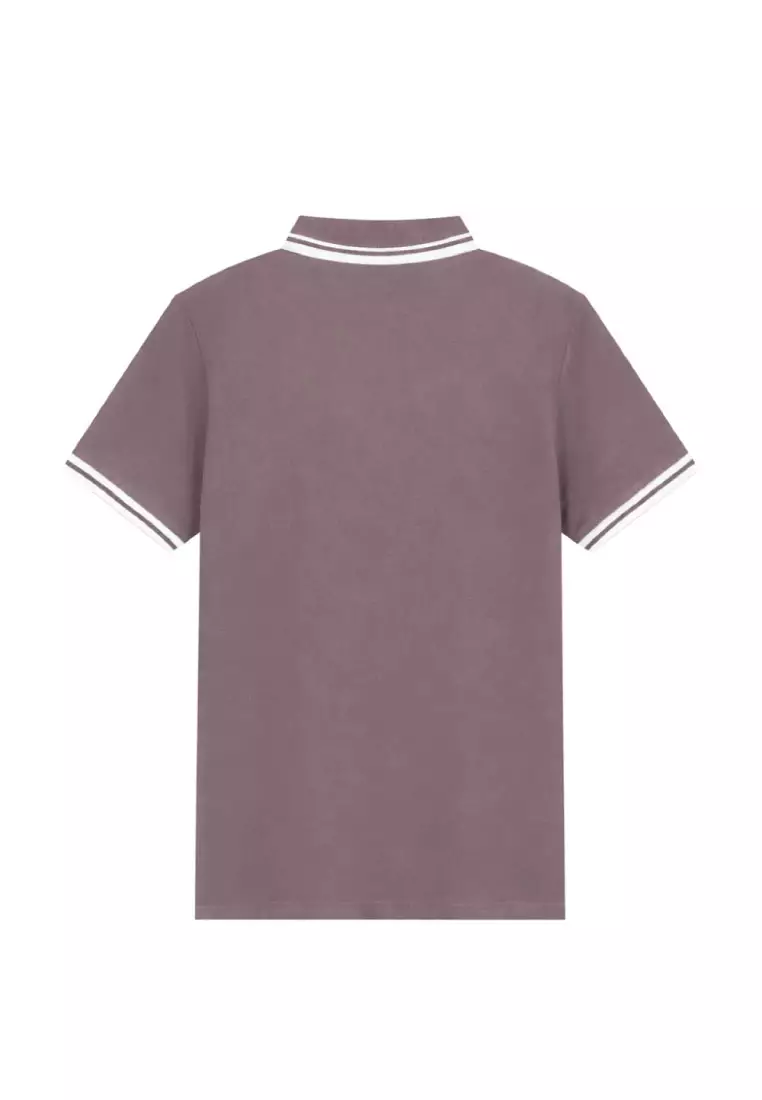 Men's Cotton Lycra Short Sleeve Slim Polo 01015018