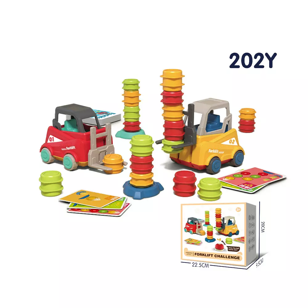 KIDDY FUN SET FORKLIFT CHALLENGE - MIX