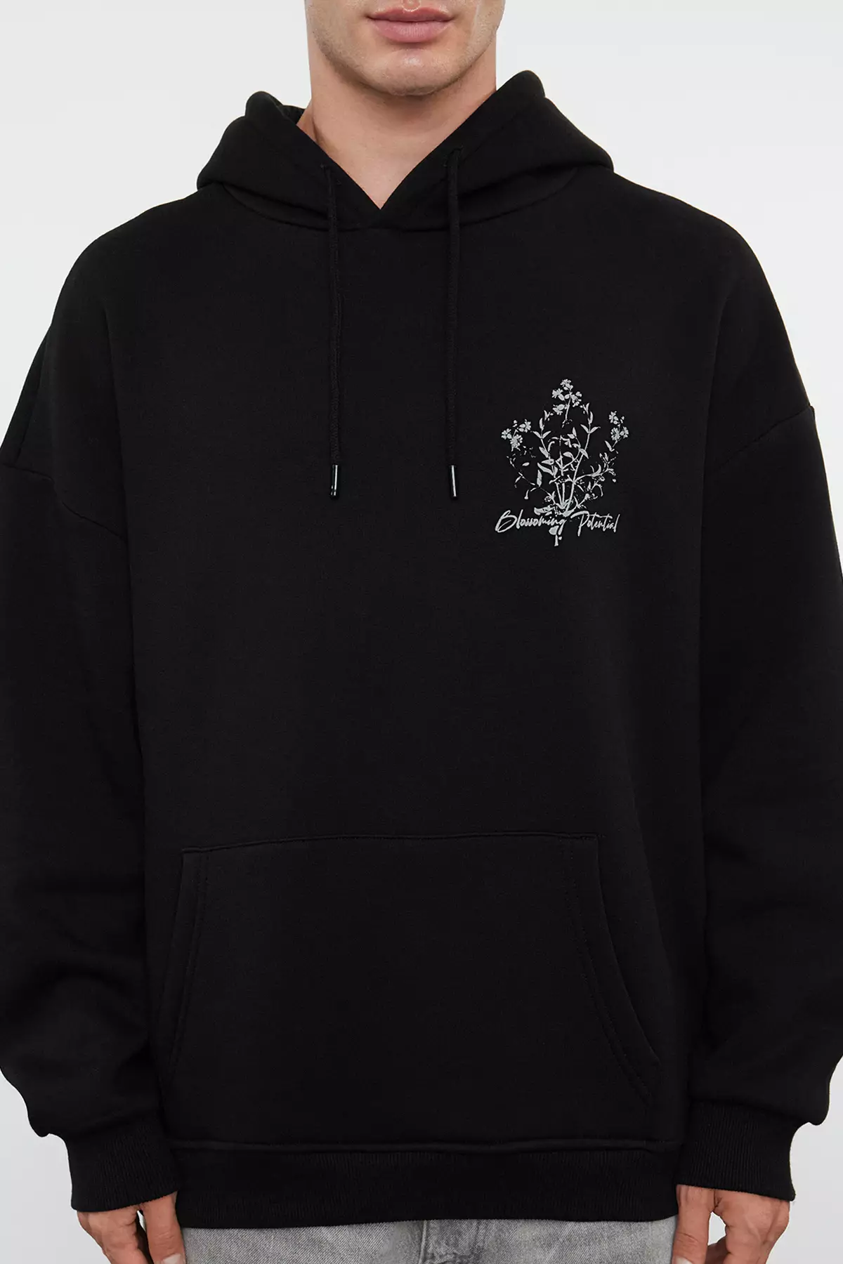 Long Sleeves Graphic Hoodie