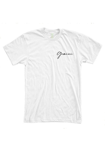 MRL Prints white Zodiac Sign Gemini Pocket T-Shirt Customized 03E63AA602B387GS_1