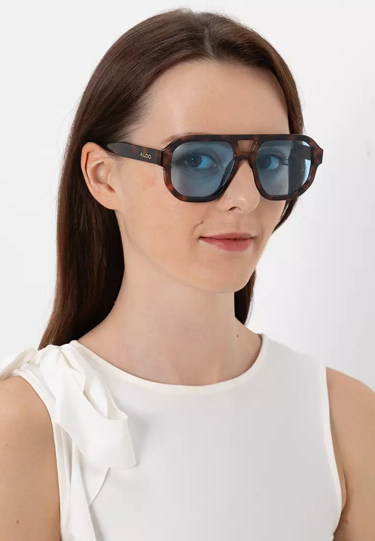 Buy ALDO Calalaendar Oversized Aviator Sunglasses 2025 Online ZALORA
