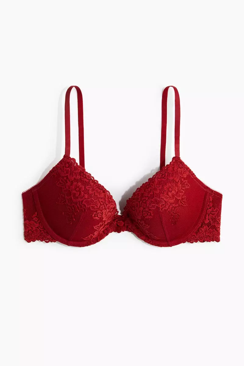 Lace push-up bra
