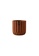 DILAS HOME Geometric Cement Plant Pot (Brown Small) 96ADEHLB6C05D0GS_1