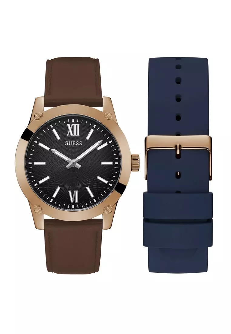 Guess Gents Watch CRESCENT Rose Gold - GW0630G3