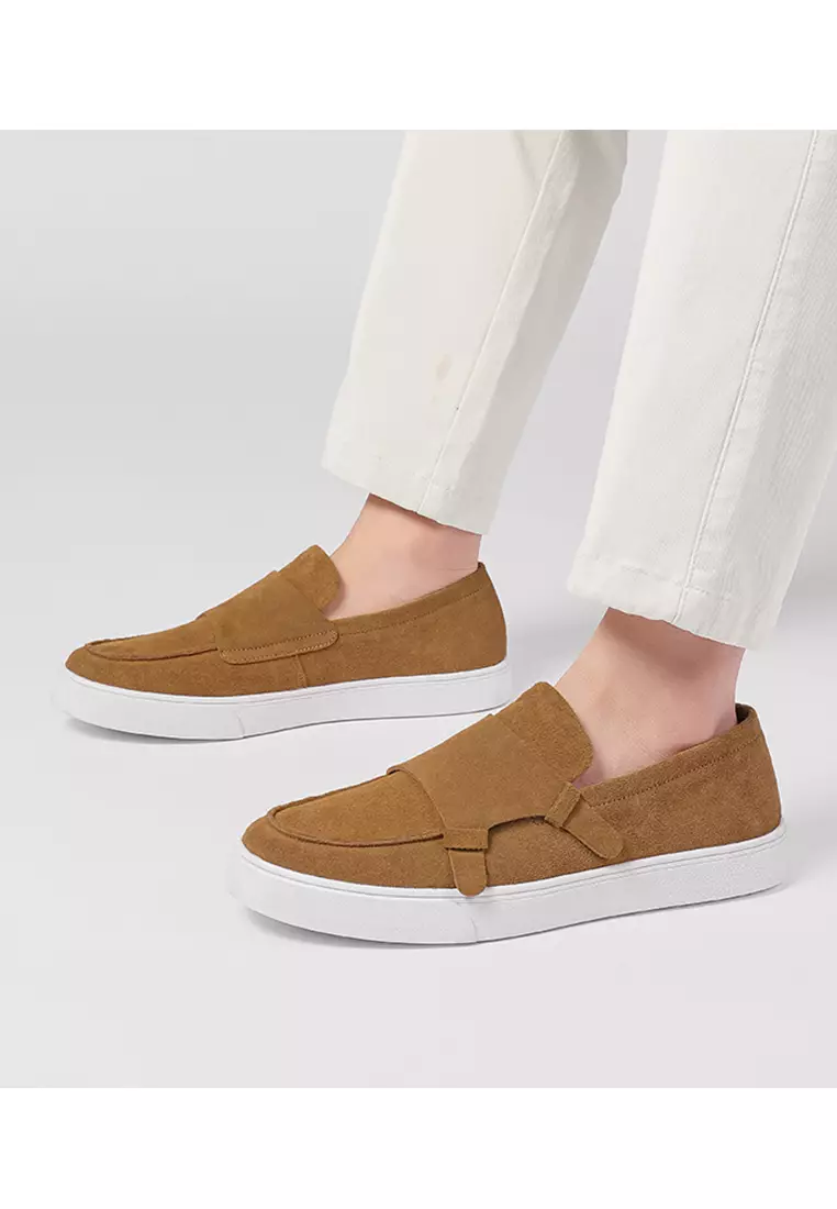 牛反絨孟克式樂福鞋 MK9225-5