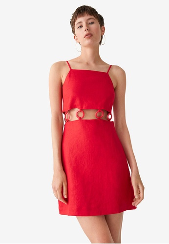 Buy Other Stories Fitted O Ring Mini Dress 22 Online Zalora Philippines