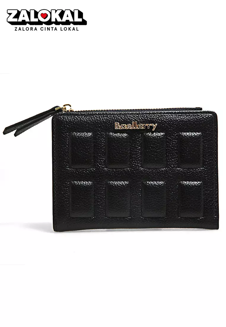 Dompet Wanita Model Pendek Women's Wallet Many Slot Material Leather ORIGINAL