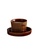 DILAS HOME Jalur Coffee Tea Cup with Saucer (Brown) DFB9FHL32D60E6GS_1