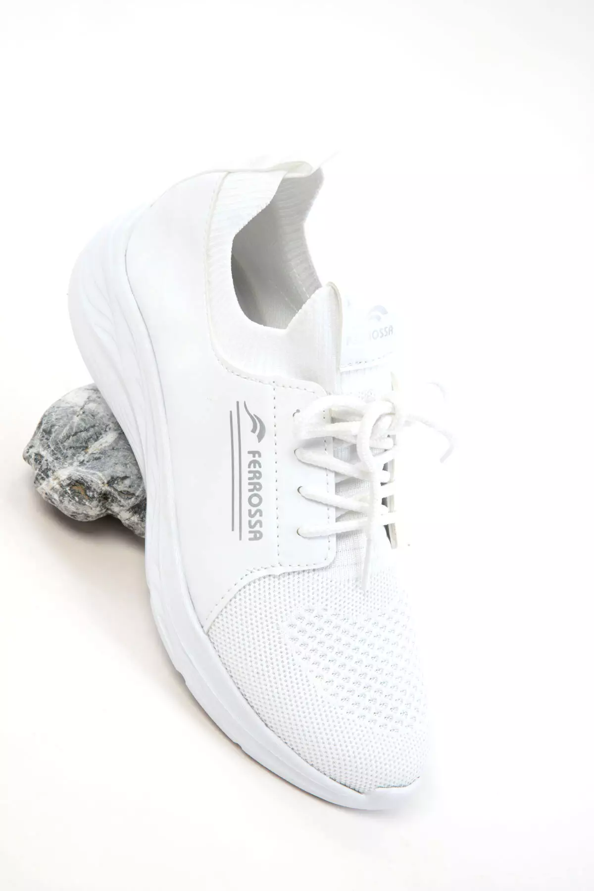 White Unisex Sneaker 20678