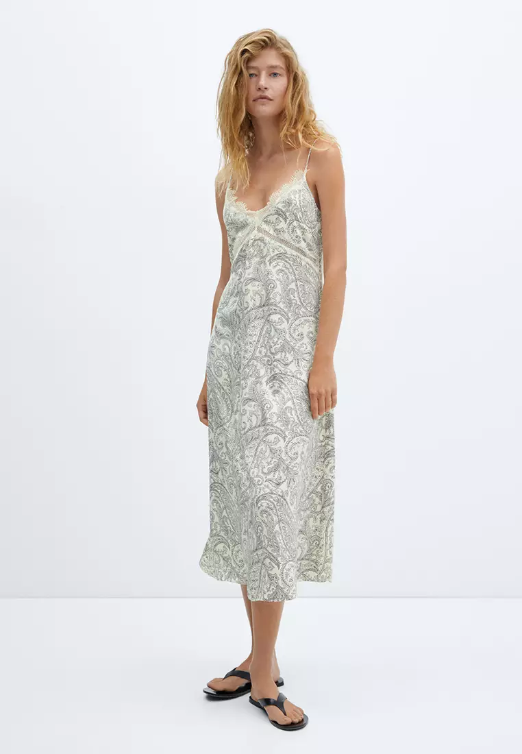 Paisley new arrivals slip dress