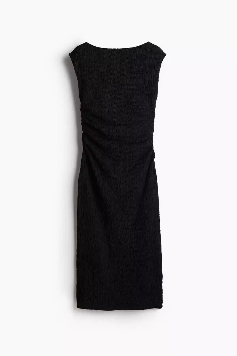 Draped bodycon dress
