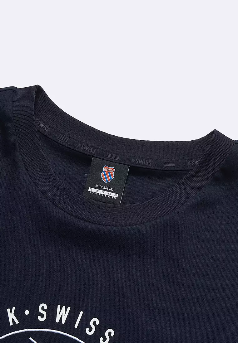 WOMEN'S K-SWISS CALIFORNIA LOGO LOOSE FIT COTTON T-SHIRT