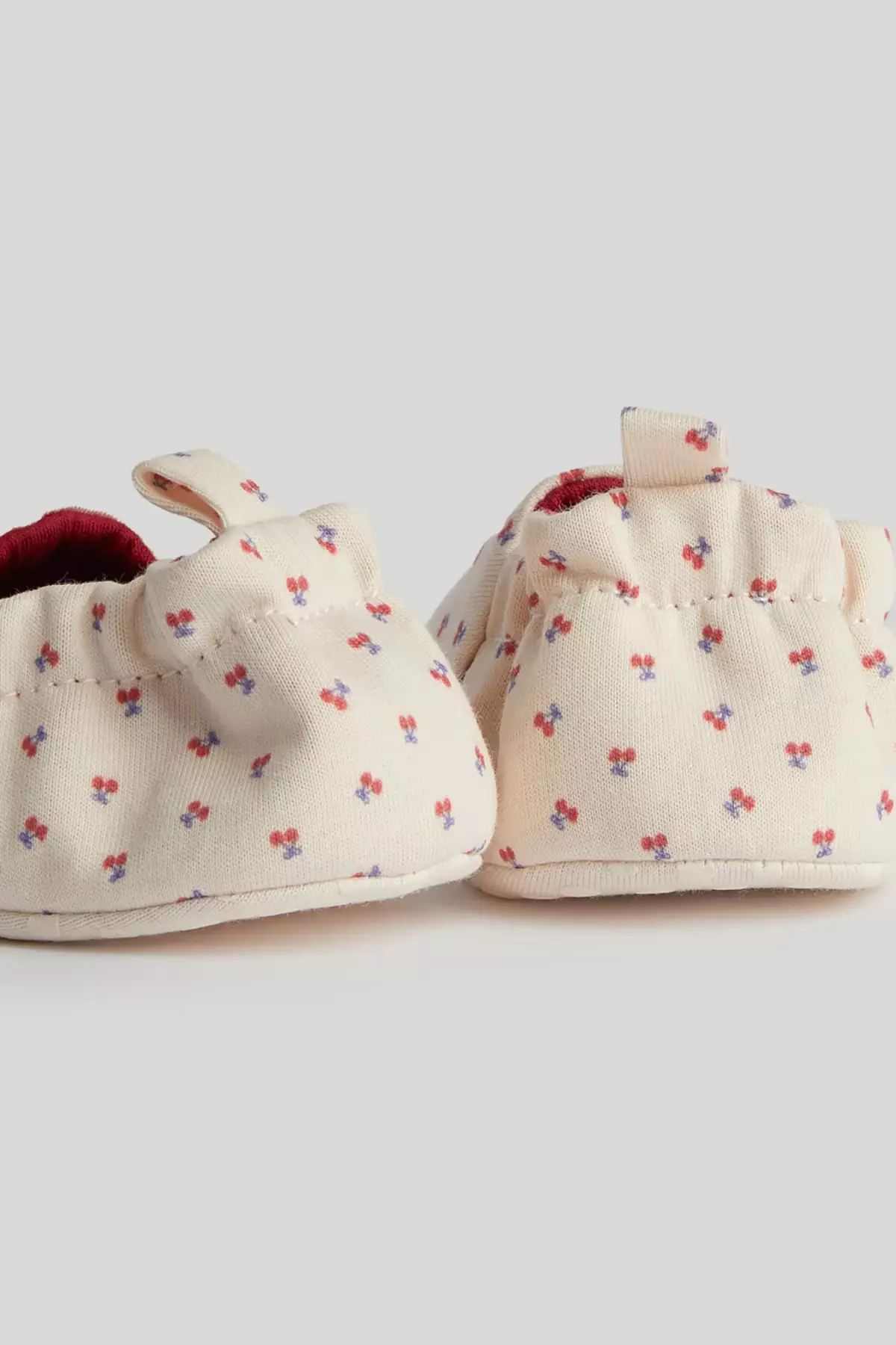 Mothercare Cherry Baby Slippers - Sepatu Bayi Bayi Perempuan (Pink)