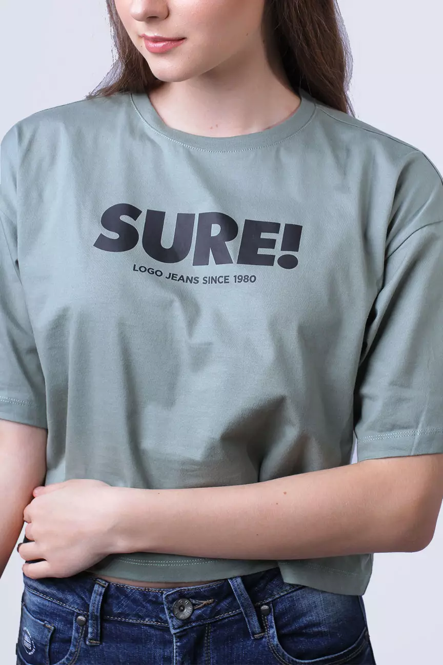 Kaos Wanita Talia Dusty Green