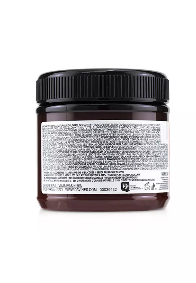 DAVINES - Alchemic Conditioner - # Red (For Natural & Coloured Hair) 250ml/8.84oz.